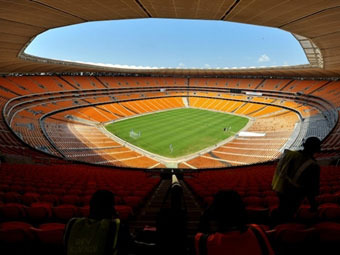 Стадион ЧМ-2010 в Йоханнесбурге. Фото ©AFP